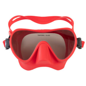 Scorpena N3 Diving Mask – Mirror Lens (Red)