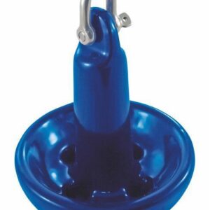 Mushroom Anchor with Shackle – 4.5 kg (Steel/PVC, Blue)